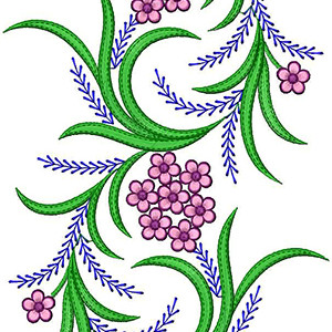 Autumn Leaves Embroidery Design 22310