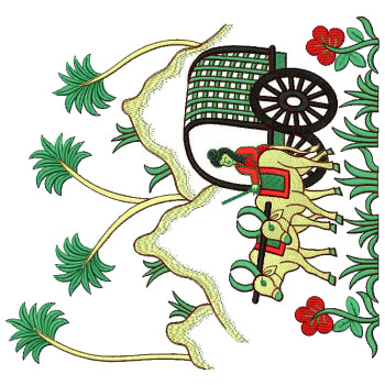 Big Border Embroidery Design 22364