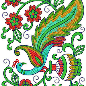 Big Border Embroidery Design 22366