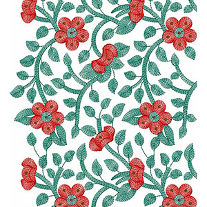 Kalocsa Folk Embroidery Design 22475