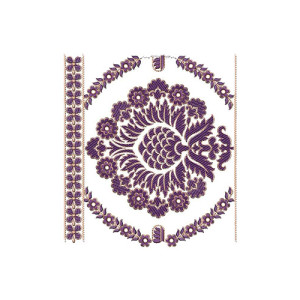Border Machine Embroidery Design 23165