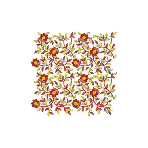 Graceful Big Border Design In Embroidery 23659