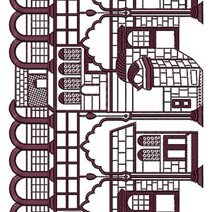 Massive Big Border Embroidery Design 23903