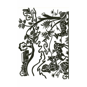 Natural View Big Border In Embroidery Design 24068