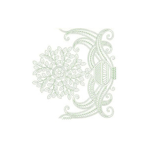 Astounding Big Border Design In Embroidery 24103