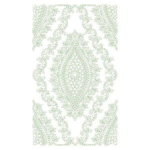 Charming Chain Stitch Big Border Embroidery Design 24166