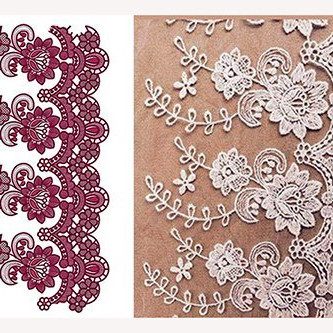 Enthral Big Border Design In Embroidery 24286