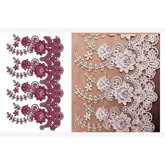 Enthral Big Border Design In Embroidery 24286