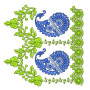 Unique Big Border Embroidery Designs 25753