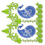 Unique Big Border Embroidery Designs 25753