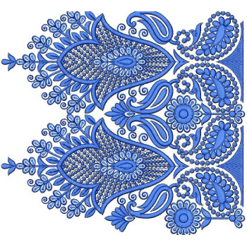 Attractive Big Border Embroidery Designs 25756