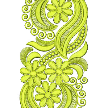 Lace Border Embroidery Designs 25796