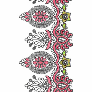 Border Embroidery Design 30213