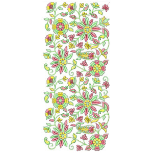 Border Embroidery Design 30395