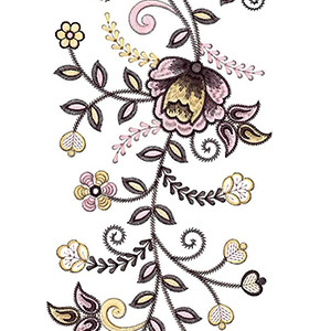Border Embroidery Design 30397