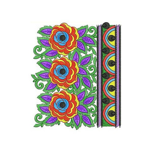 Heart Machine Embroidery Lace Designs