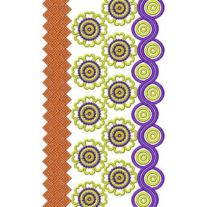 Voile Lace Embroidery Design