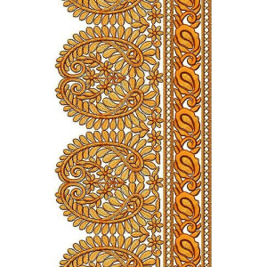 Cotton Dress Embroidery Lace Design