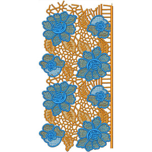 Sheath Dresses Lace Embroidery Design