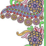 Simple Border Embroidery Designs 667