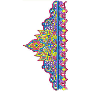 Lace Embroidery Design 6775