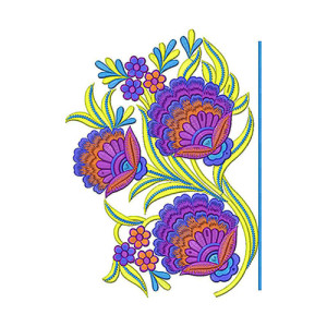 Border Embroidery For Dress 6926