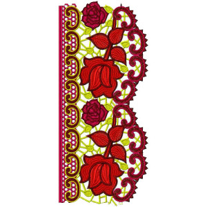 8481 Lace Embroidery Design