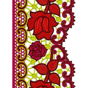 8481 Lace Embroidery Design