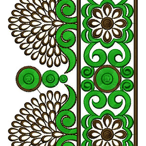 9952 Lace Embroidery Design