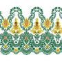 Arabic Embroidery Border