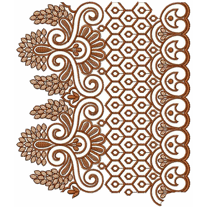 Big Border Machine Embroidery Designs 25572