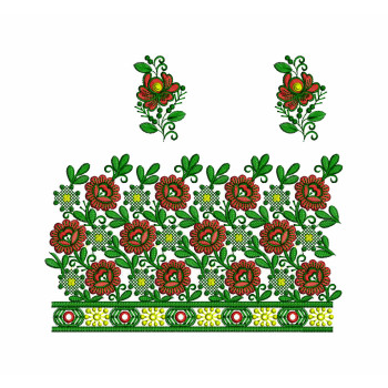 Border Unique Embroidery Design