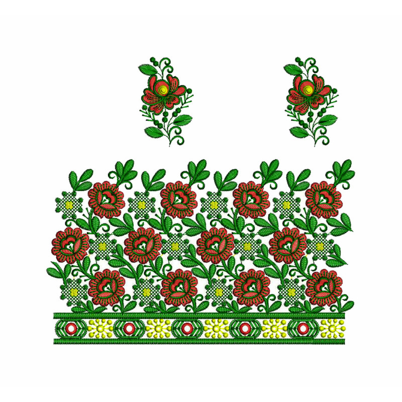 Border Unique Embroidery Design