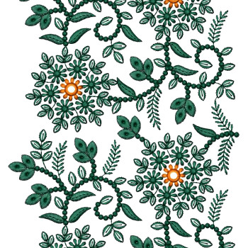 Border Machine Embroidery Design 26190