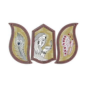 Bridal Machine Embroidery Design