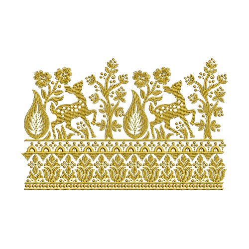 Deer Machine Embroidery Design