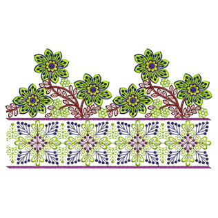 Embroidery Border For Dupatta