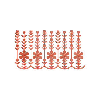 Embroidery Border For Shower Curtain