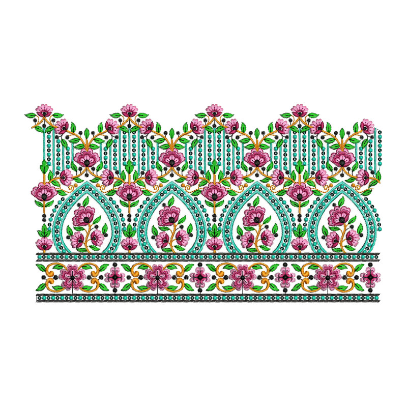 Embroidery Design For Duvet Cover