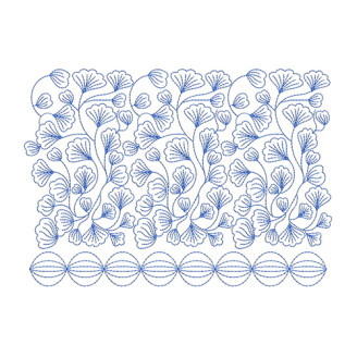 Embroidery Design For Plazzo Bottom
