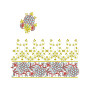 Embroidery Jaal Border