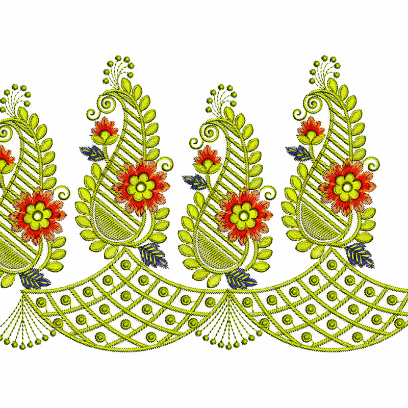 Embroidery Kimono Design