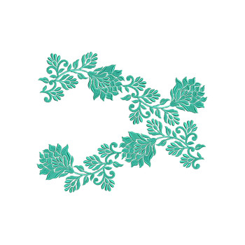 Embroidery Pattern For European Curtain