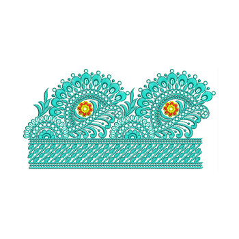 Embroidery Pattern For Iranian Bakhtiari Dress