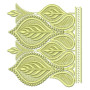 Fancy Style Border Embroidery Design 25404