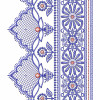 Floral Embroidery Border Designs 25664
