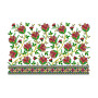 Flower Border Embroidery Pattern