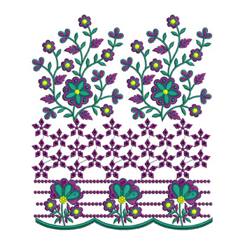 Islamic Morden Embroidery Border