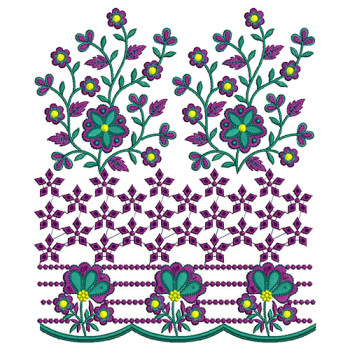 Islamic Morden Embroidery Border