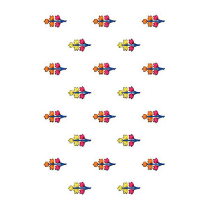 Pinnate Leaf Border Embroidery Design 24741